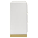 Coaster Furniture Caraway 224773 6-Drawer Bedroom Dresser - White IMAGE 9