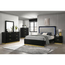 Coaster Furniture Caraway 224783 6-Drawer Bedroom Dresser - Black IMAGE 10