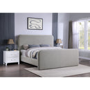  Coaster Furniture Wren 302052Q Upholstered Queen Panel Bed - Grey IMAGE 2