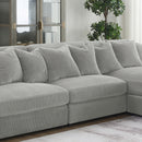  Coaster Furniture Blaine 509997 Upholstered Armless Chair - Fog IMAGE 2