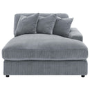  Coaster Furniture Blaine 509900-SET Upholstered Reversible Sectional Sofa - Fog IMAGE 14