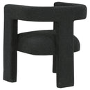  Coaster Furniture Petra 902882 Boucle Upholstered Accent Side Chair - Black IMAGE 5