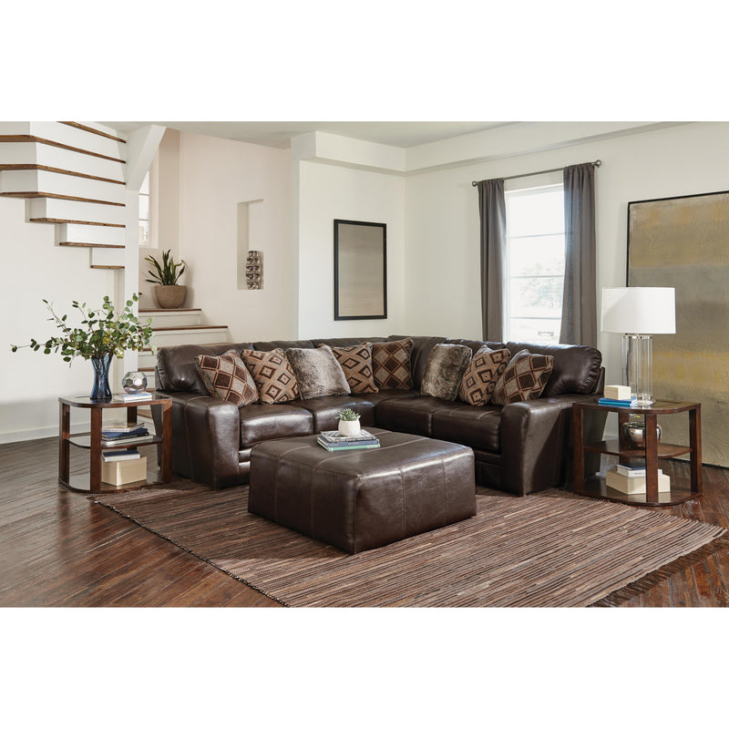 Jackson Furniture Denali 4378 3 pc Sectional - Chocolate IMAGE 2