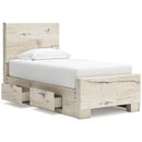 Signature Design by Ashley Lawroy Twin Panel Bed with Storage B2310-53/B2310-52/B2310-50/B2310-50/B100-11 IMAGE 2