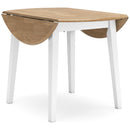 Signature Design by Ashley Round Gesthaven Dining Table D398-15 IMAGE 2