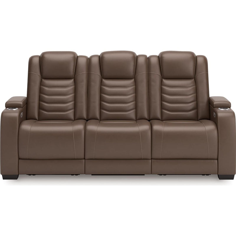 Signature Design by Ashley High Impact U1060115 Power Reclining Sofa with Adjustable Headrest IMAGE 1
