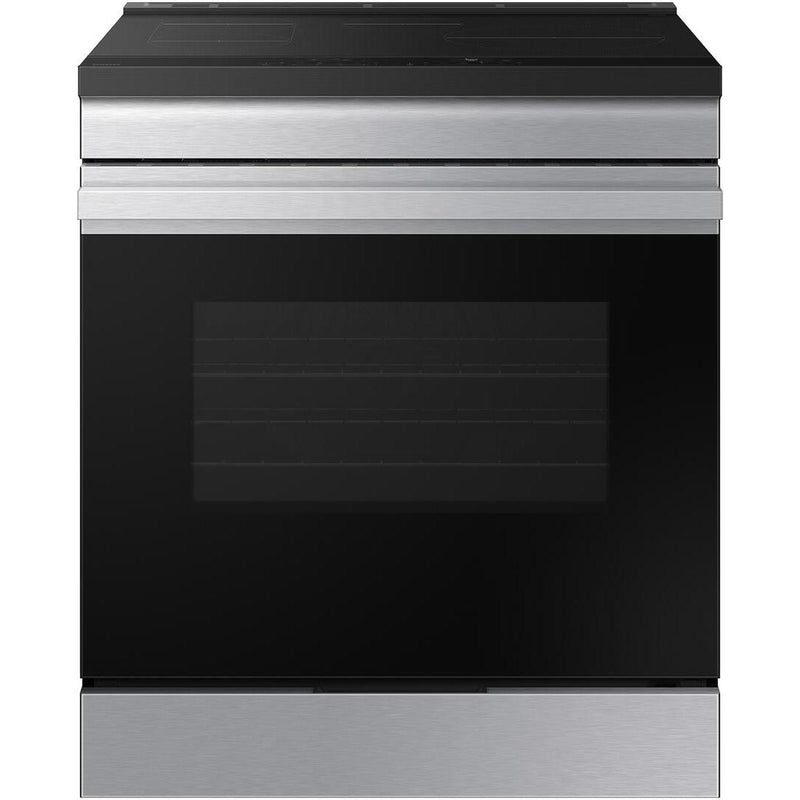 Samsung 6.3 cu. ft. Bespoke Smart Slide-In Induction Range NSI6DG9100SR/AA IMAGE 1