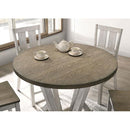 Furniture of America Dakota Counter Height Dining Table CM3289BR-RPT-48-TABL IMAGE 3