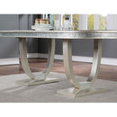 Furniture of America Cathalina Dining Table CM3541SV-T-TABLE IMAGE 3