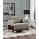  Furniture of America Vallarta Stationary Fabric Chair CM6458GY-CH IMAGE 2