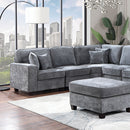  Furniture of America Cajeme Fabric Sectional CM6744GY-SECT IMAGE 2