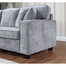  Furniture of America Cajeme Fabric Sectional CM6744GY-SECT IMAGE 3