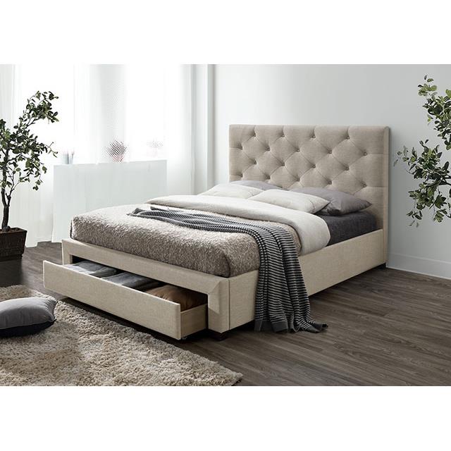 Furniture of America Sybella CM7218BG-Q Queen Bed IMAGE 2
