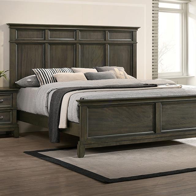 Furniture of America Houston CM7221GY-EK King Bed IMAGE 1