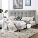  Furniture of America Leomin CM7241GY-EK King Bed IMAGE 1