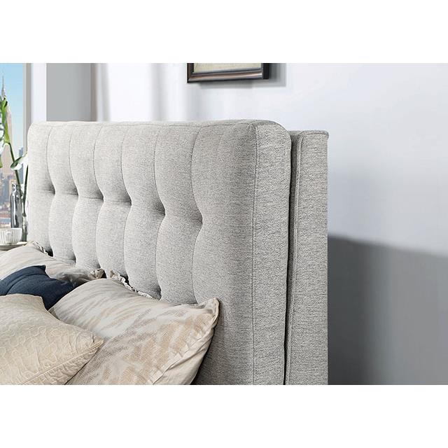 Furniture of America Leomin CM7241GY-Q Queen Bed IMAGE 3