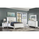  Furniture of America Calandria King Bed CM7320WH-EK-BED IMAGE 2