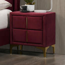  Furniture of America Florizel CM7411RD-N Night Stand IMAGE 1