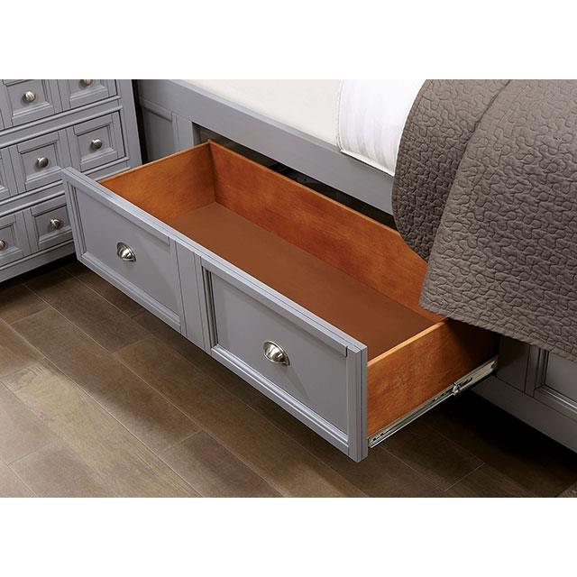 Furniture of America Castlile CM7413GY-Q Queen Bed IMAGE 4