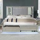 Furniture of America Belladonna CM7417SV-EK King Bed IMAGE 1