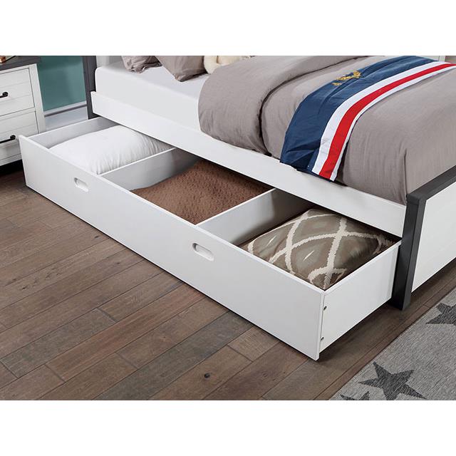 Furniture of America Priam CM7467WH-T Twin Bed IMAGE 4