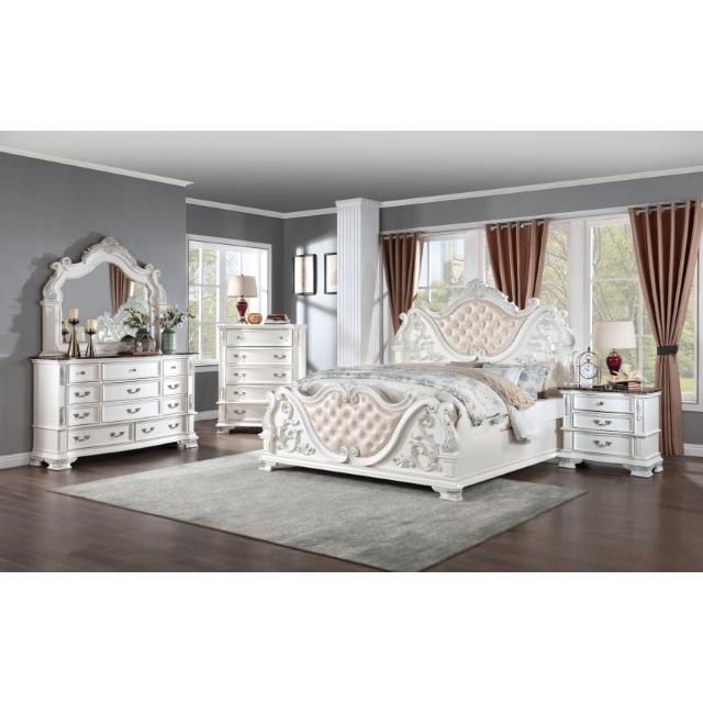 Furniture of America Esparanza CM7478WH-EK King Bed IMAGE 2
