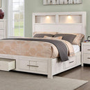  Furniture of America Karla CM7500WH-CK California King Bed IMAGE 1