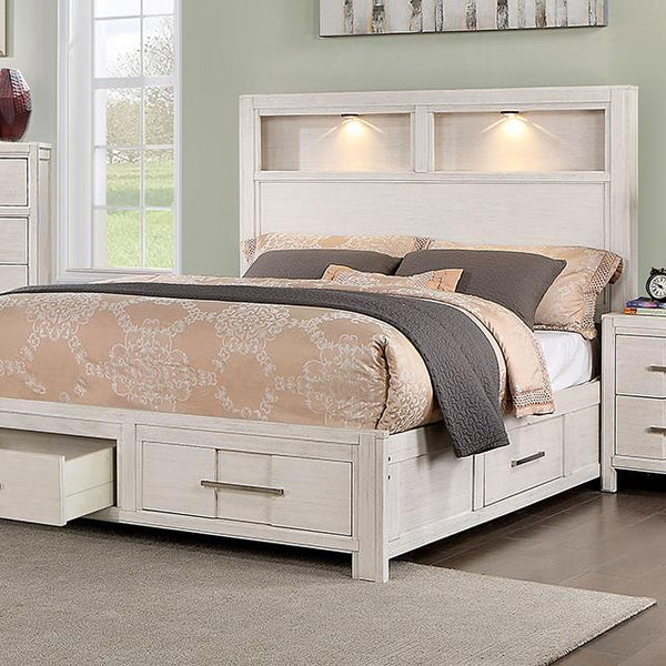 Furniture of America Karla CM7500WH-CK California King Bed IMAGE 1