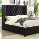  Furniture of America Carley California King Bed CM7775BK-CK-BED IMAGE 1