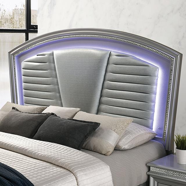 Furniture of America Maddie CM7899SV-CK California King Bed IMAGE 4