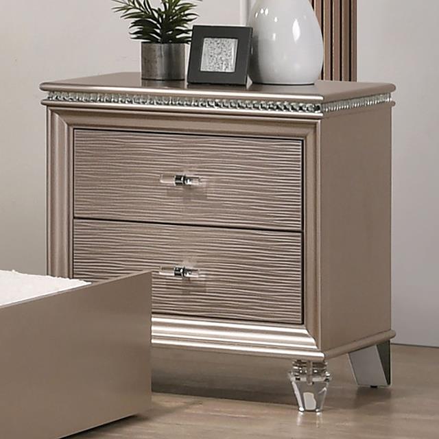 Furniture of America Allie Nightstand CM7901RG-N IMAGE 1