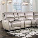 Furniture of America Gorgius Power Reclining Sectional CM9910ST-SECT-PM IMAGE 1