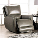 Furniture of America Phineas Power Recliner CM9921GY-CH-PM IMAGE 1
