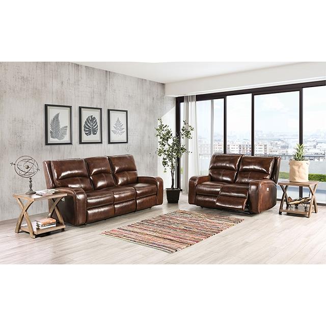 Furniture of America Soterios Power Recliner CM9924MB-CH-PM IMAGE 2