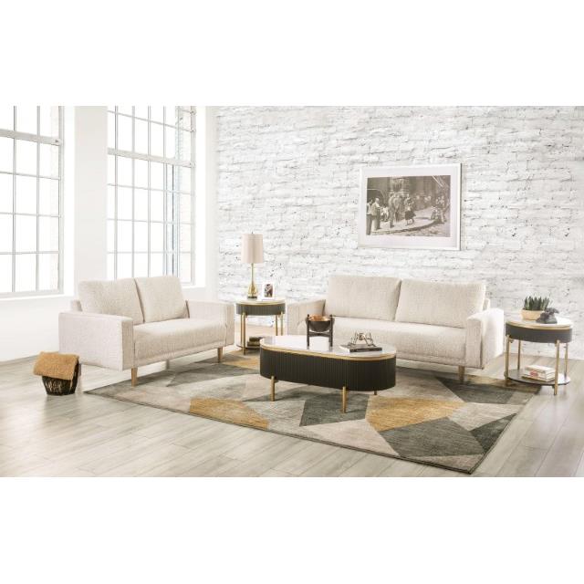 Furniture of America Elverum Stationary Chair FM61000WH-CH IMAGE 2