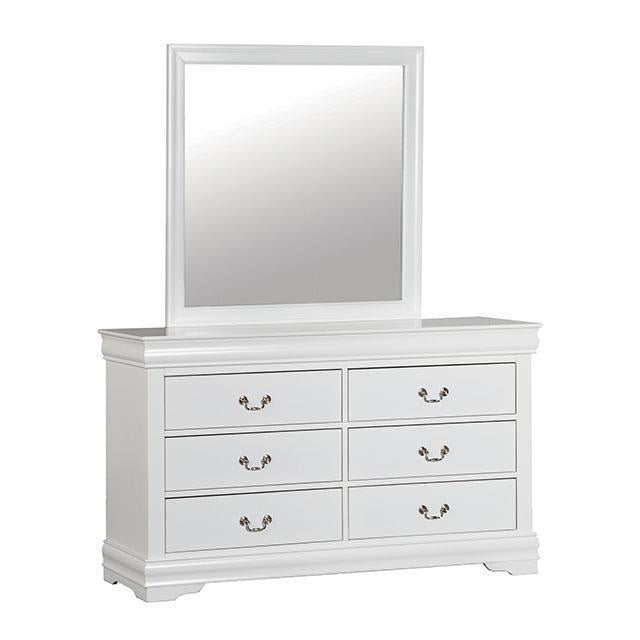 Furniture of America Louis Philippe FM7866WH-Q Queen Bed IMAGE 4