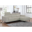  Furniture of America Brekstad Leatherette Sectional FOA6476LG-SECT-L IMAGE 1
