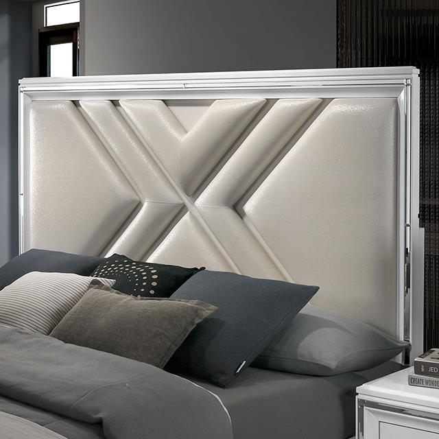 Furniture of America Emmeline FOA7147WH-CK California King Bed IMAGE 5