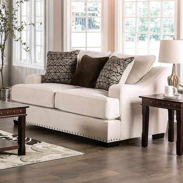 Furniture of America Sonora Fabric Loveseat SM1217-LV IMAGE 1