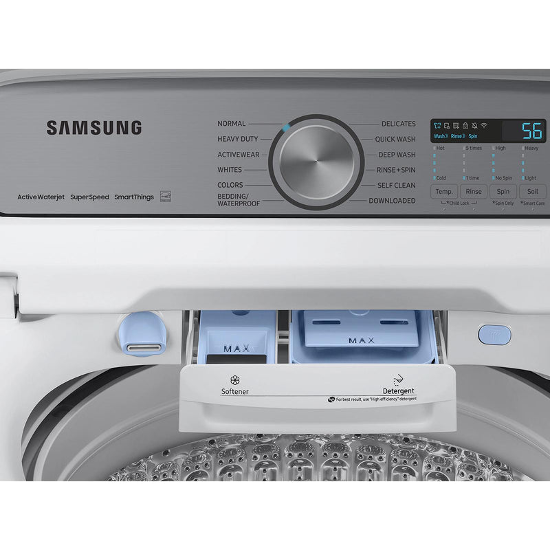 Samsung 5.2 cu.ft. 5500 Series Top Load Washer with SuperSpeed WA52DG5500AW/US IMAGE 7