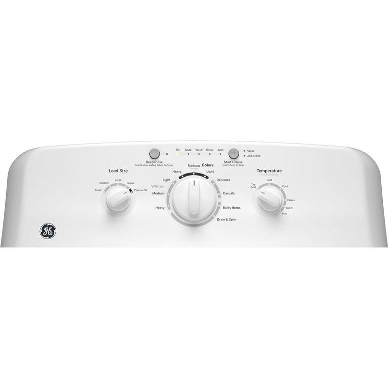 GE 4.0 cu. ft. Top Loading Washer with Stainless Steel Basket GTW220ACWWW IMAGE 2