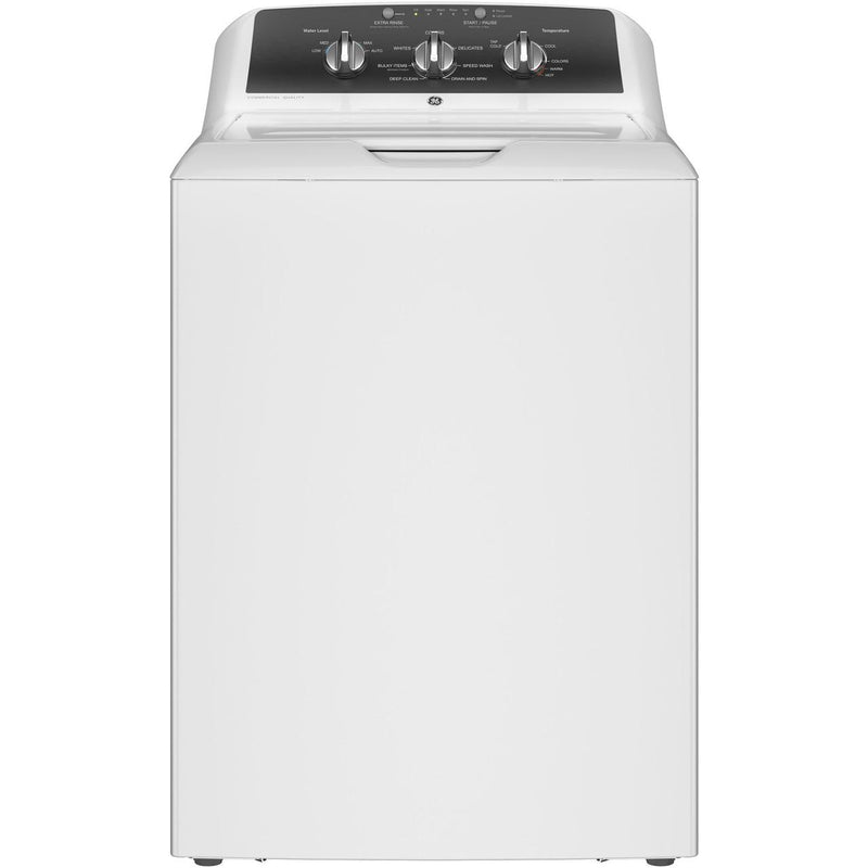 GE 4.3 cu. ft. Top Loading Washer with Stainless Steel Basket GTW525ACWWB IMAGE 1