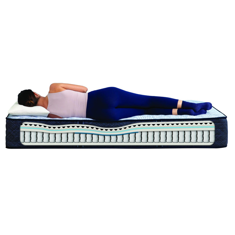 Serta Blue Lagoon Nights Firm Mattress Set (Split California King) IMAGE 2