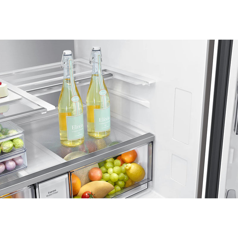 Samsung Bespoke 36-inch, 23 cu. ft 4-Door Refrigerator RF23DB9900QDAA IMAGE 11