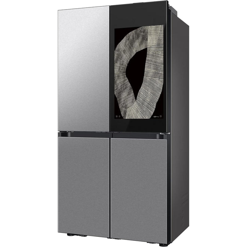 Samsung Bespoke 36-inch, 23 cu. ft 4-Door Refrigerator RF23DB9900QDAA IMAGE 3