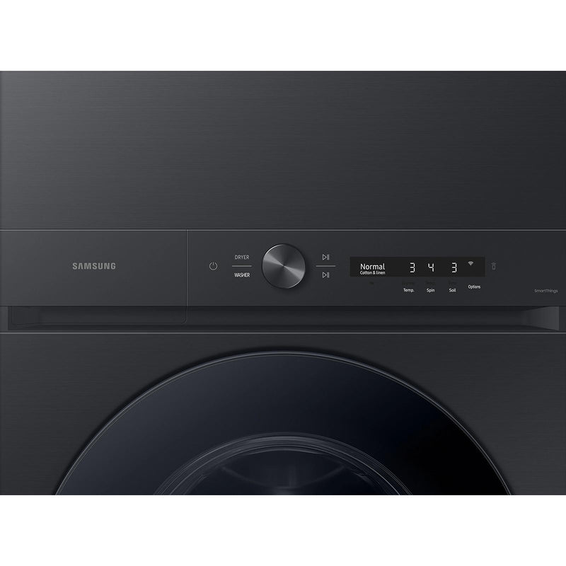 Samsung Bespoke AI Laundry Hub™ 4.6 cu. ft. Large Capacity Single Unit Washer with Flex Auto Dispense System and 7.6 cu. ft. Gas Dryer WH46DBH500GV/A3 IMAGE 3