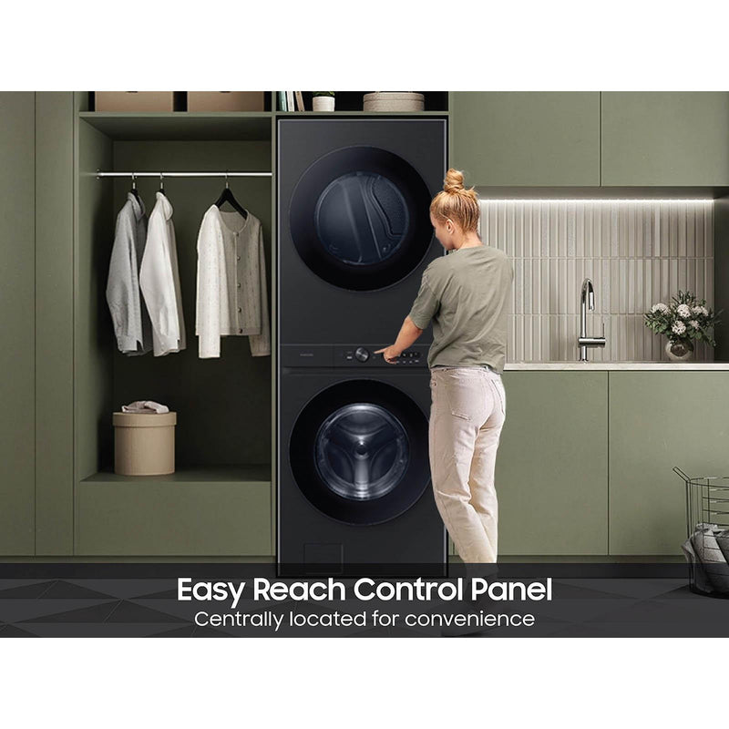 Samsung Bespoke AI Laundry Hub™ 4.6 cu. ft. Large Capacity Single Unit Washer with Flex Auto Dispense System and 7.6 cu. ft. Gas Dryer WH46DBH500GV/A3 IMAGE 7