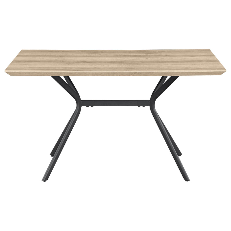 Coaster Furniture Edgecreek 108481 53-inch Composite Wood Dining Table - Light Brown IMAGE 2