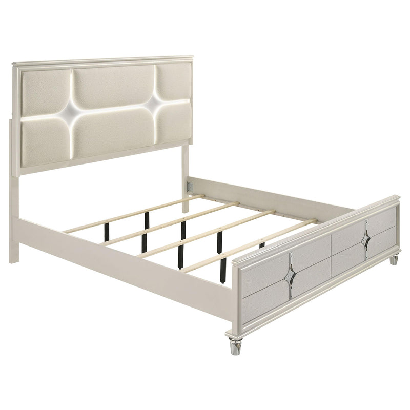 Coaster Furniture Olivia California King Upholstered Panel Bed 224951KW IMAGE 3
