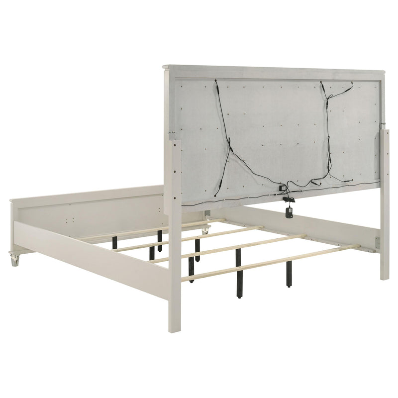 Coaster Furniture Olivia California King Upholstered Panel Bed 224951KW IMAGE 4